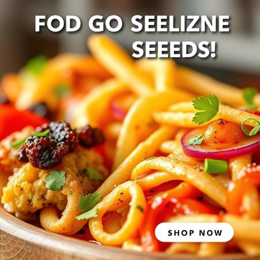 A series of social media graphics for a food delivery service.