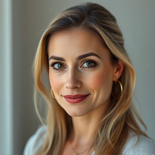 Portrait of Svetlana Morozova, Marketing Director at Aurora Studios.